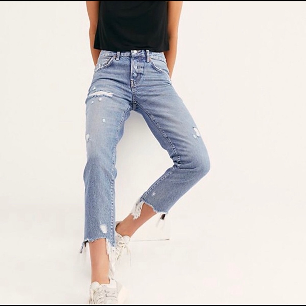 Free people good times relaxed skinny jean